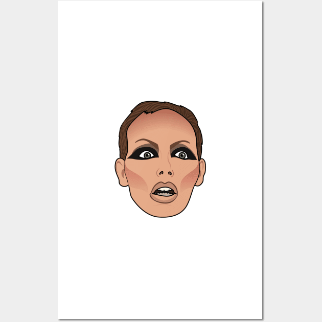 Alyssa Edwards Gagged Wall Art by Jakmalone